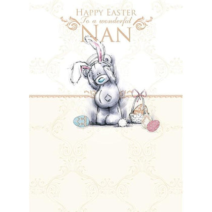 To A Wonderful Nan Me to You Happy Easter Greeting Card