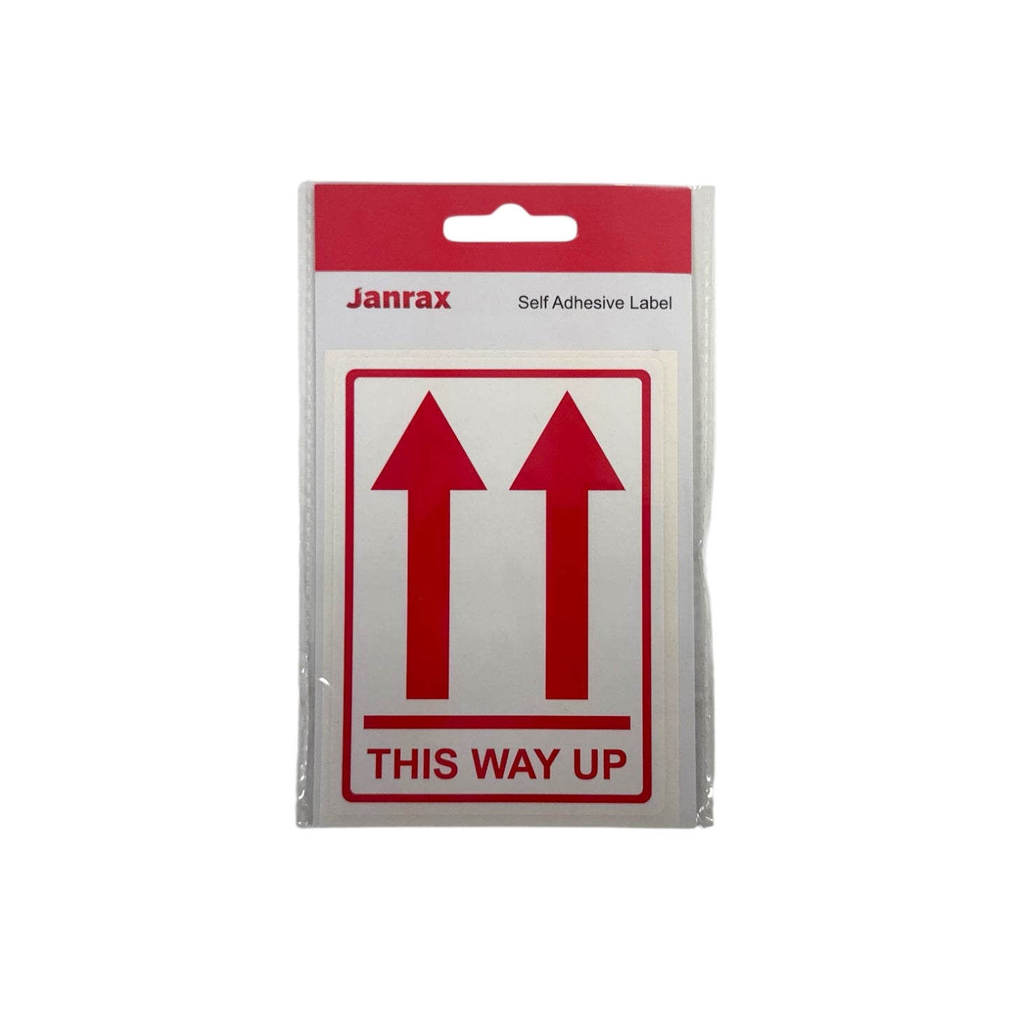 Pack of 3 This Way UP Self-Adhesive Labels 80x110mm