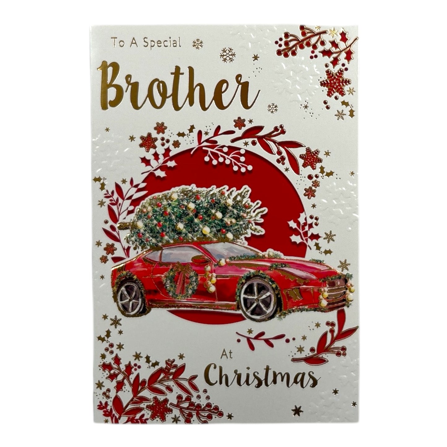 Brother Holiday Edition Festive Road Trip Christmas Card
