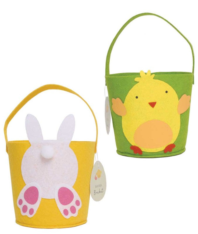 Single Easter Large Felt Bucket
