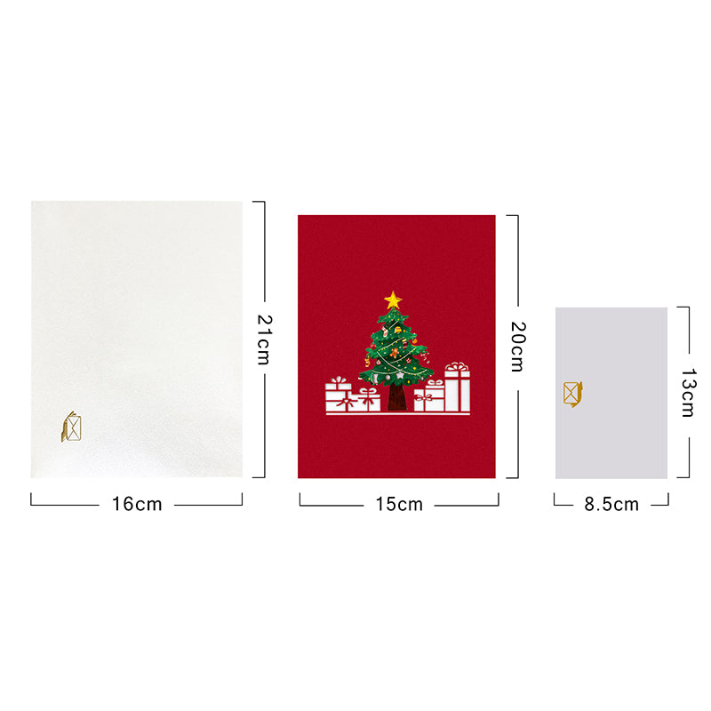 Festive Friends Money Gift 3D Pop Up Christmas Card