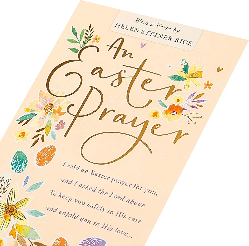 Floral Design Easter Card