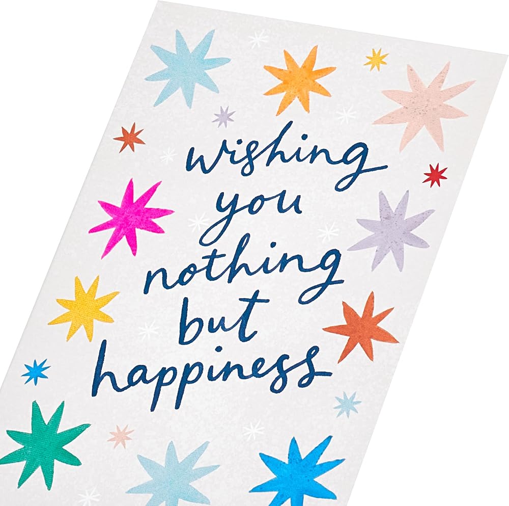 Stars Design Blank Greeting Card for All Occasions