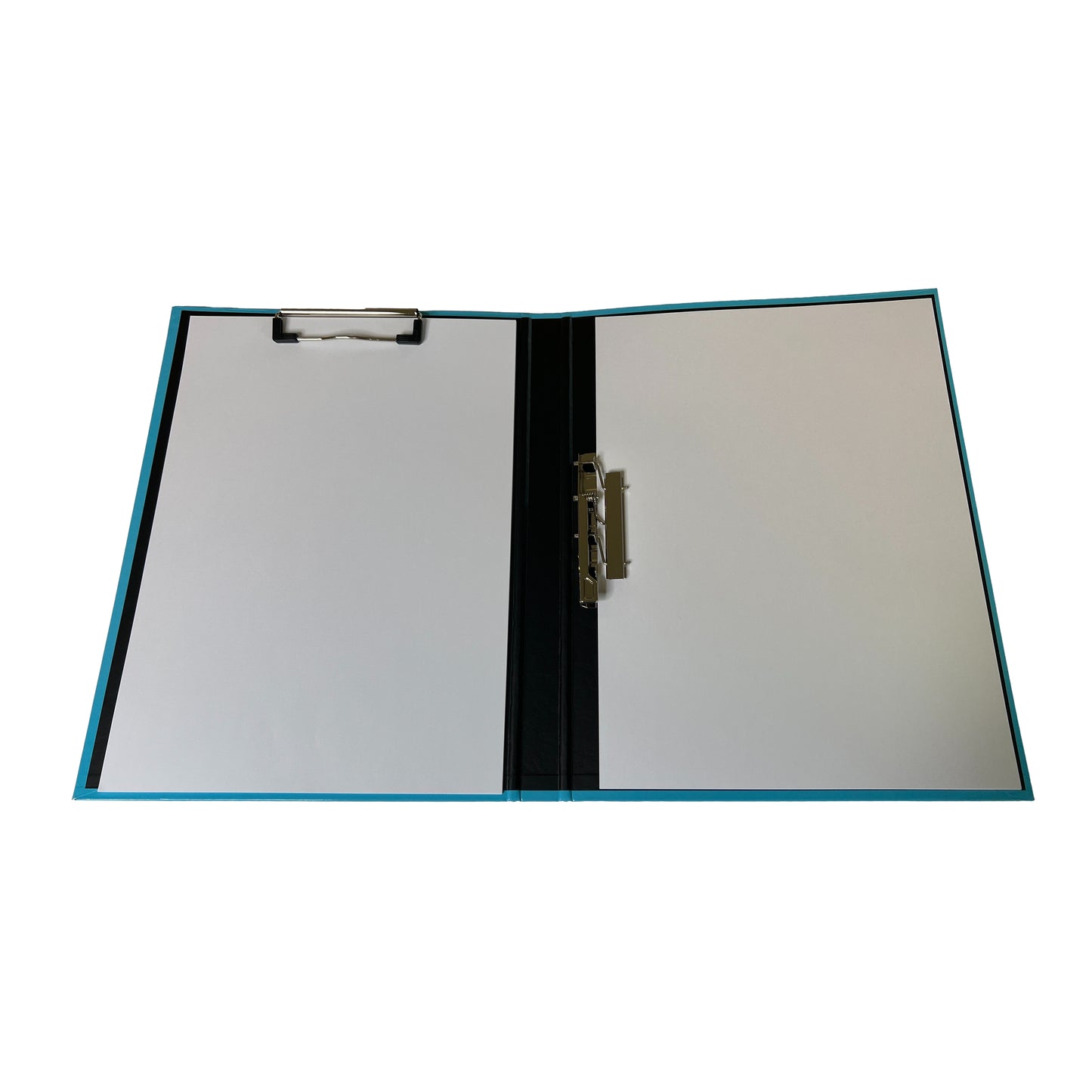 Pack of 10 Light Blue A4 Clipboard Document Clamp File Folders