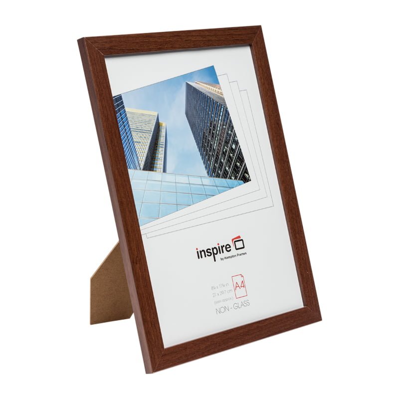 Munich A4 Brown Certificate Frame