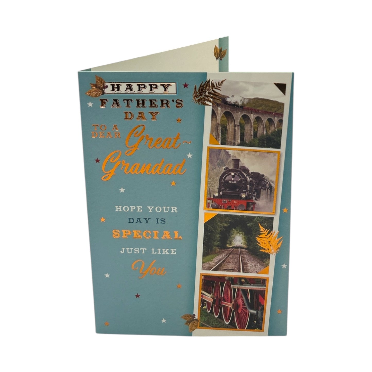 For Great Grandad Vintage Style Photographic Design Father's Day Card