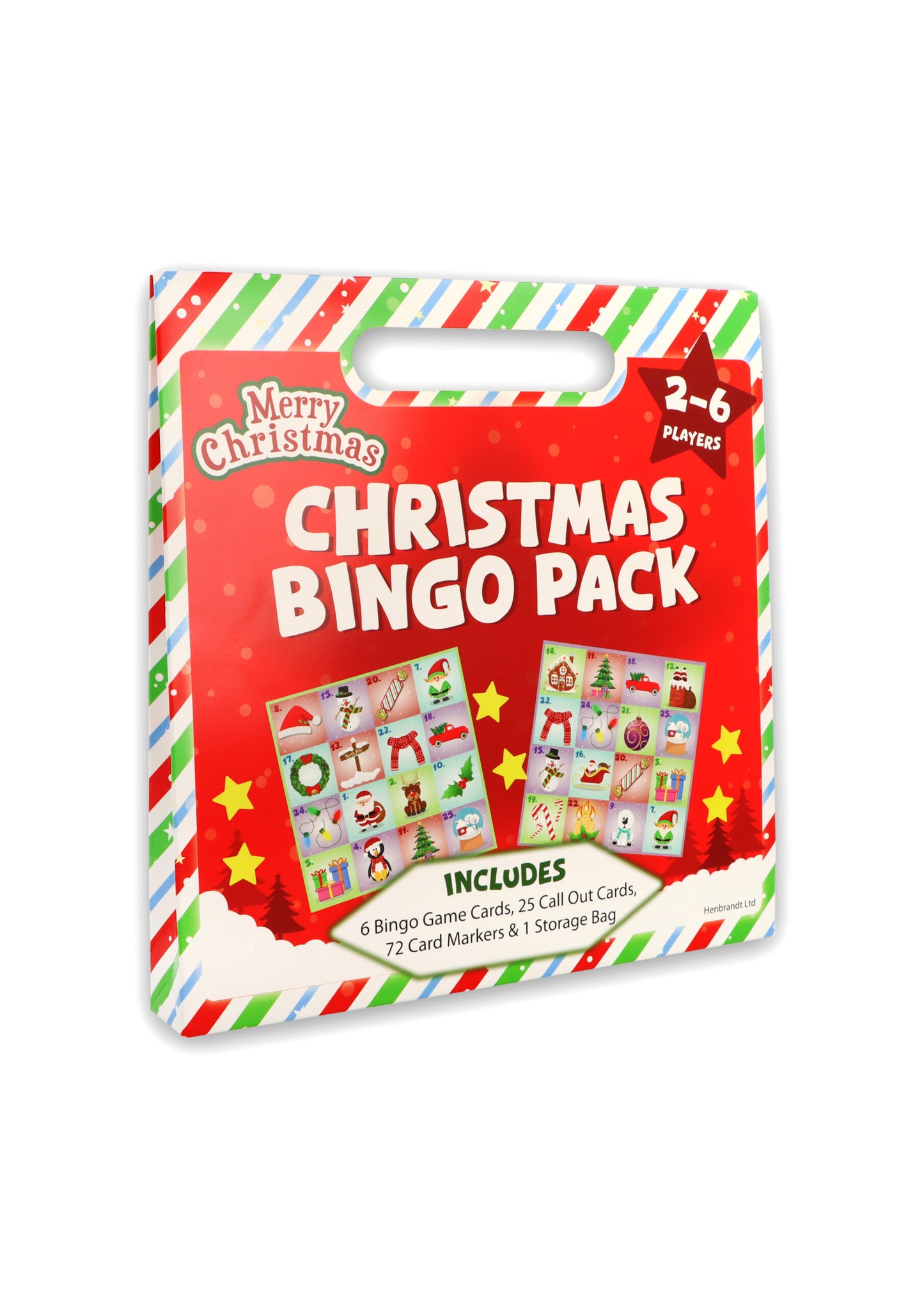 Pack of 6 Christmas Bingo Game Sets