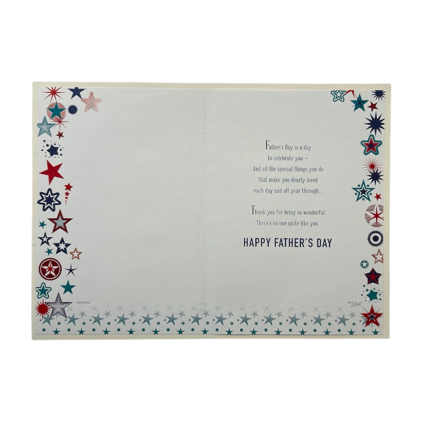 To A Great Grandad Star Burst Design Father's Day Card