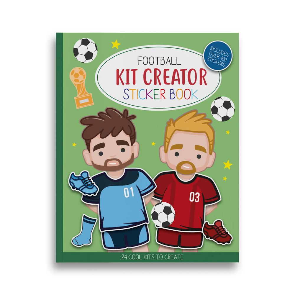 Footballer Kit Creator Stickers Book
