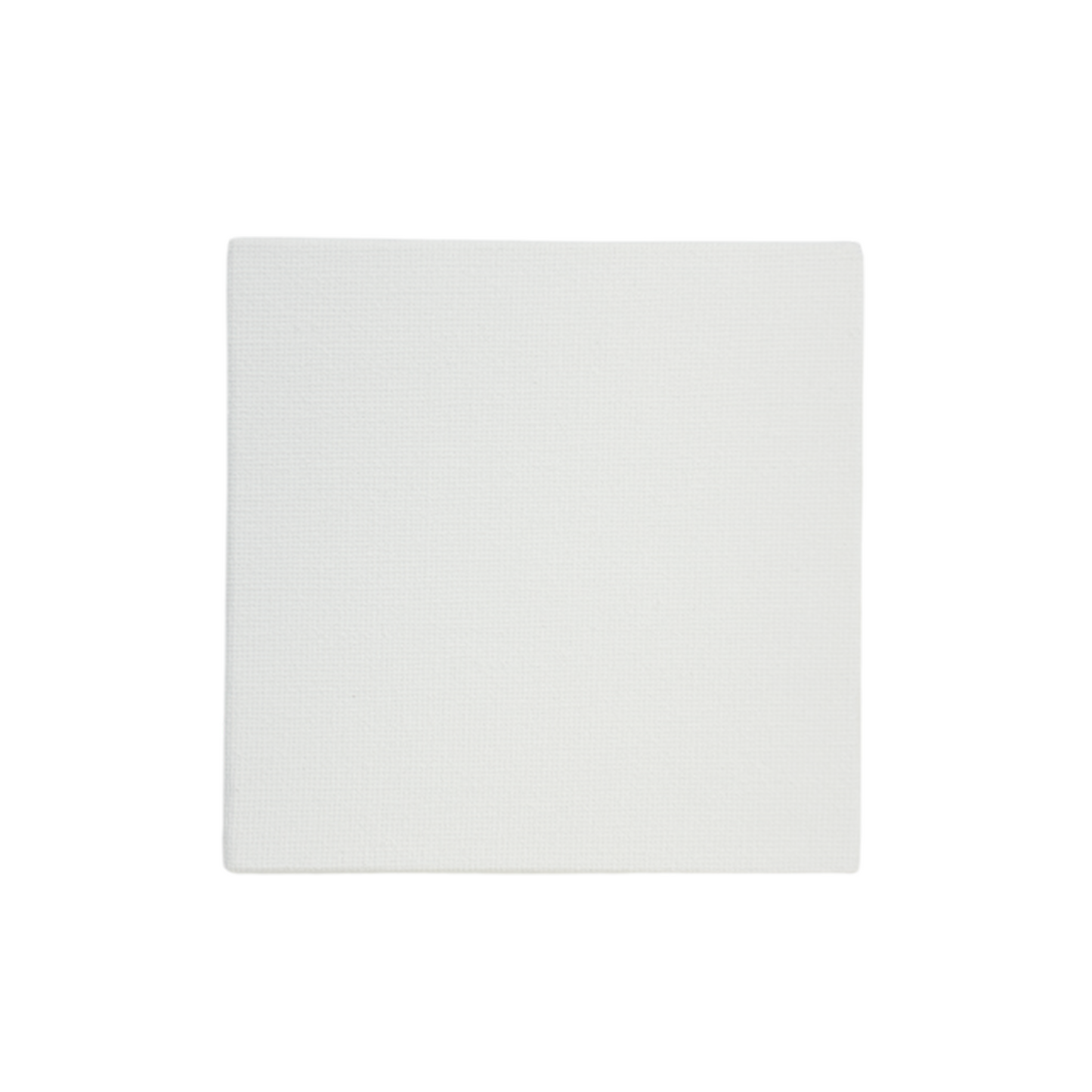 10x10cm Blank White Flat Stretched Board Art Canvas By Janrax