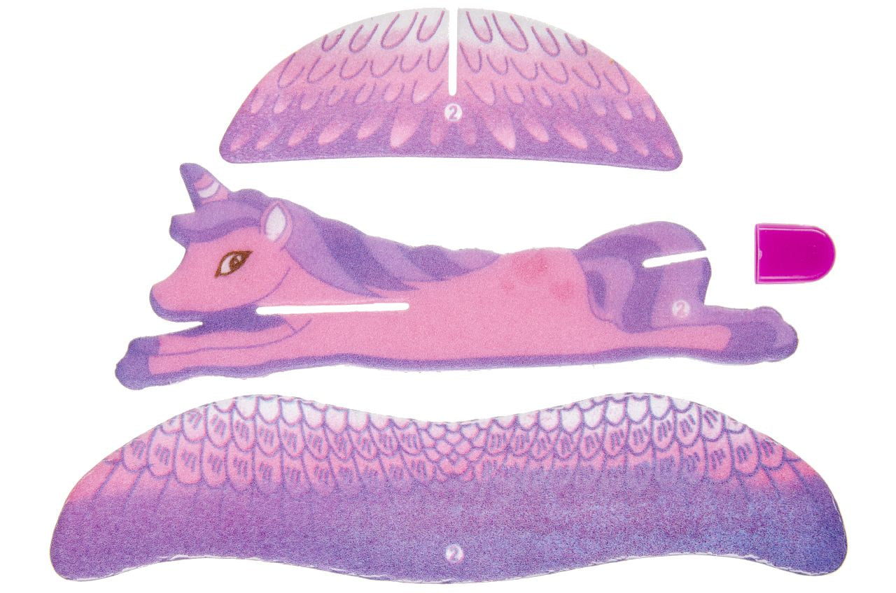 Pack of 12 Flying Unicorn Design Gliders 22Cm