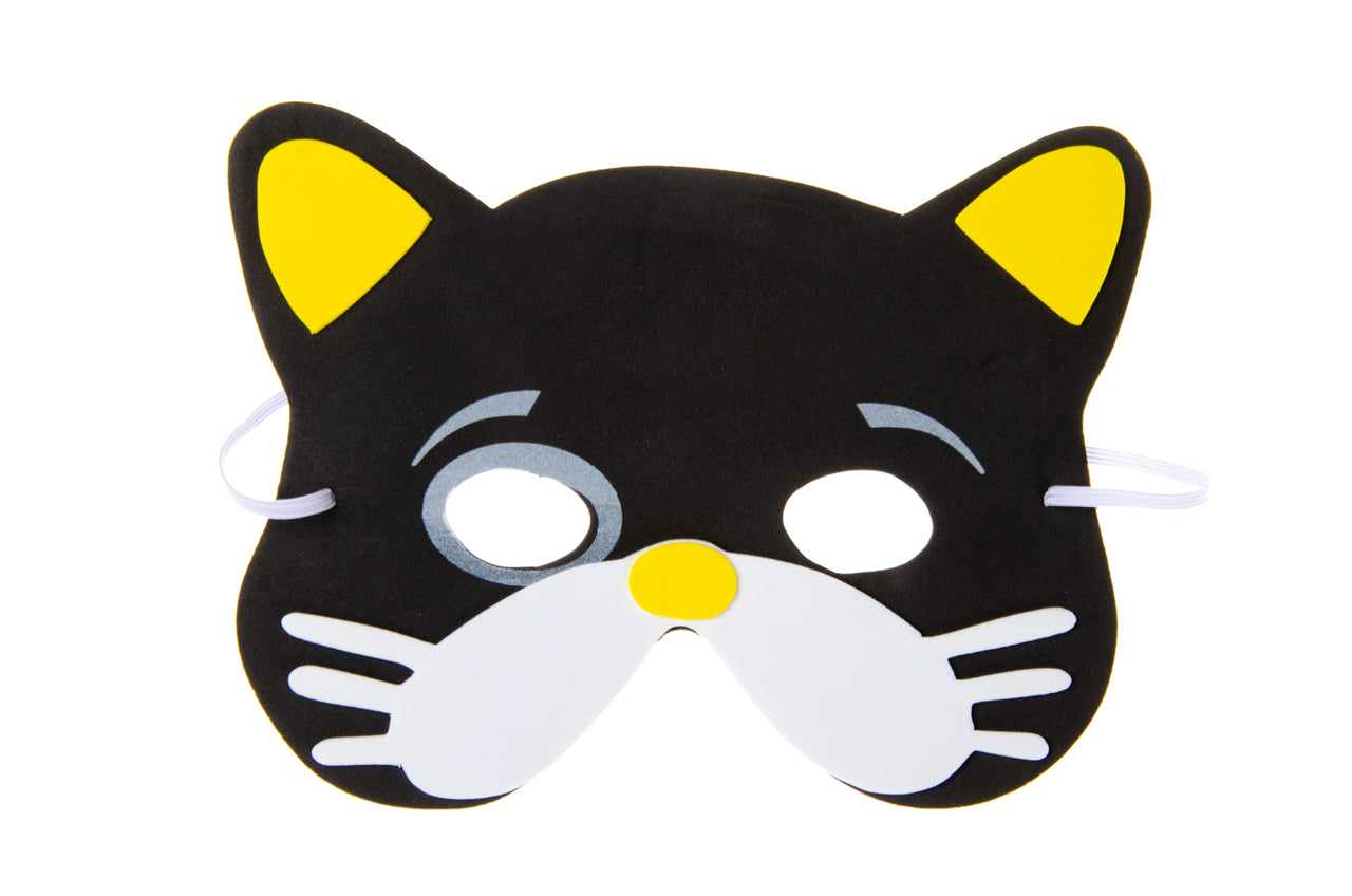 Pack of 6 Farm Animal Foam Masks