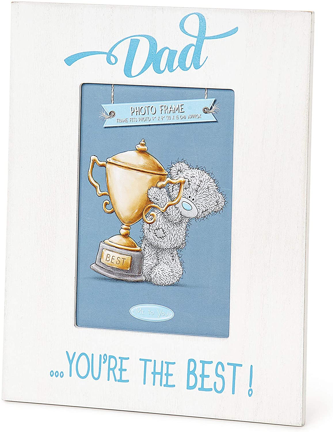 Me To You Best Dad Photo Frame, 6" x 4"
