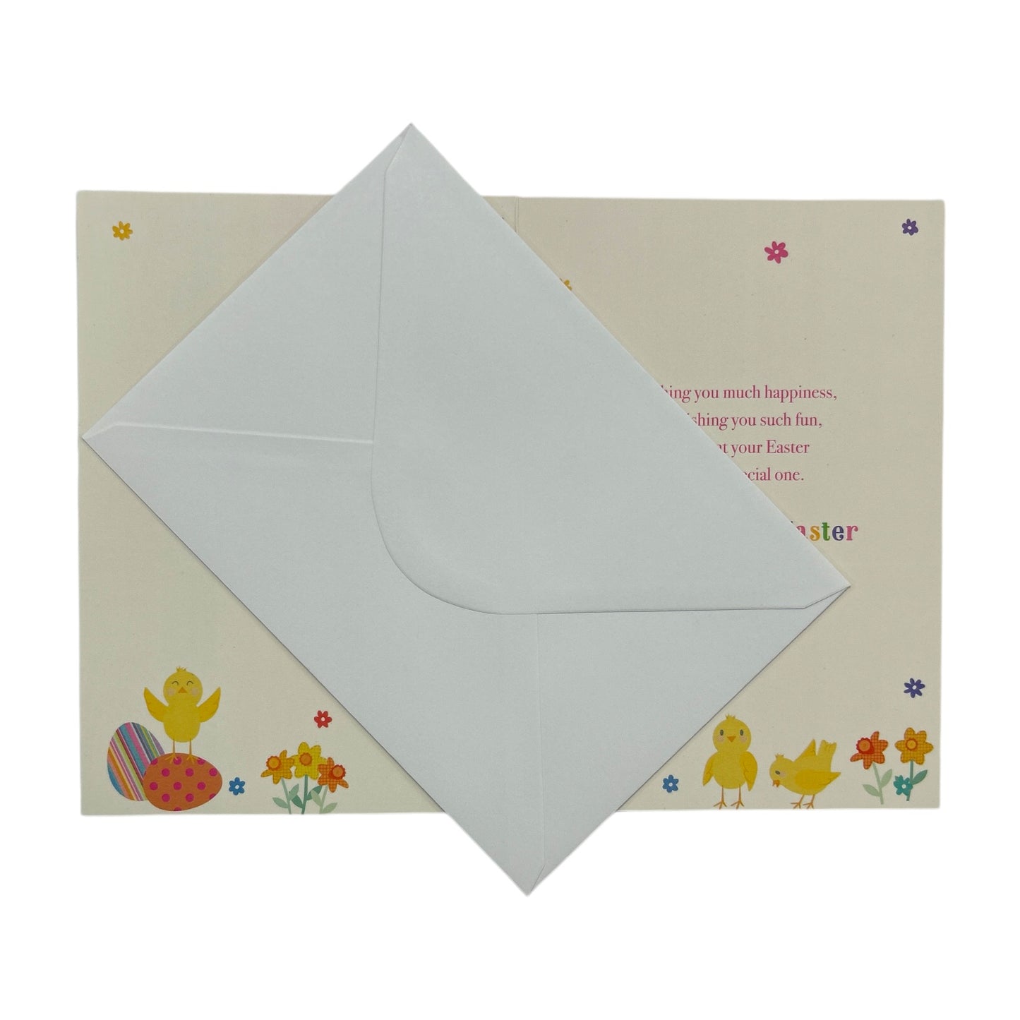 For Son Vibrant Patterns Bunting Design Easter Card
