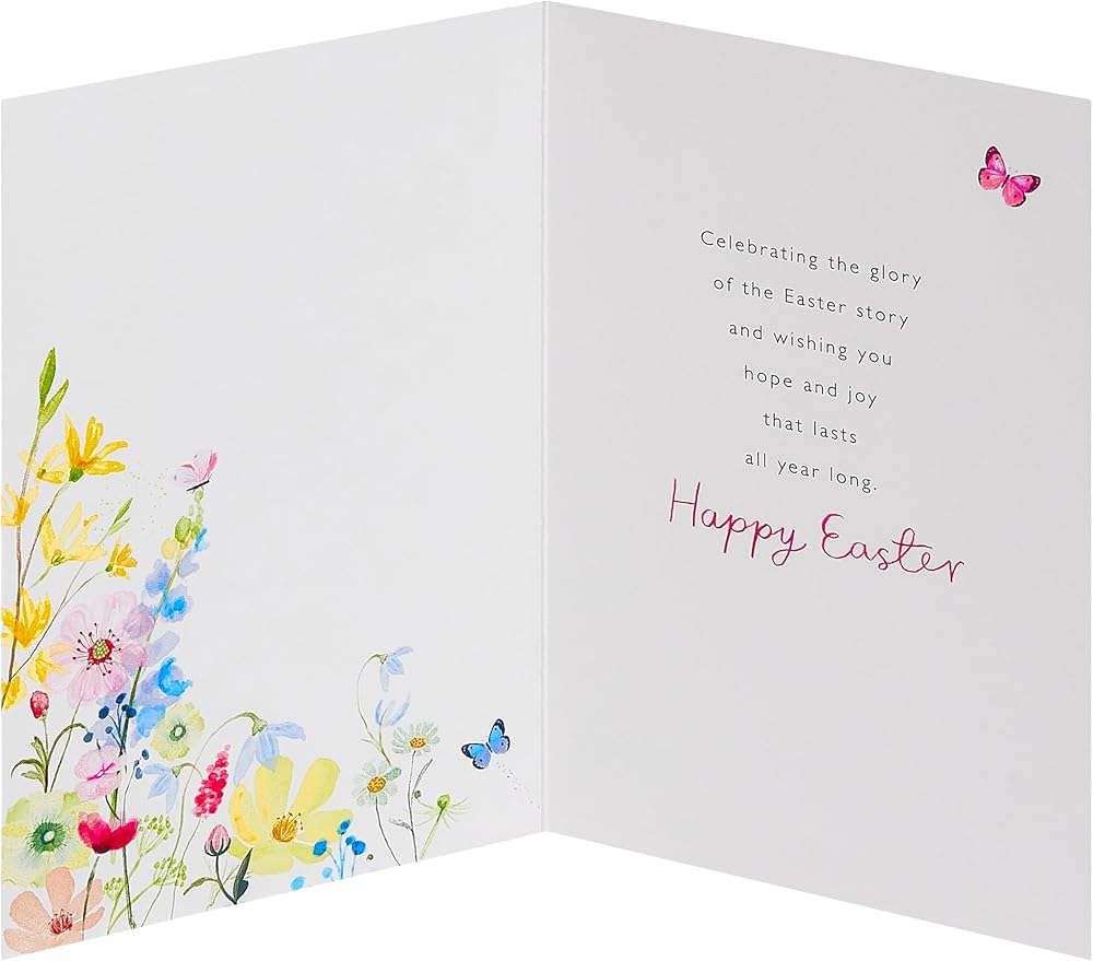 Cross Design Easter Card