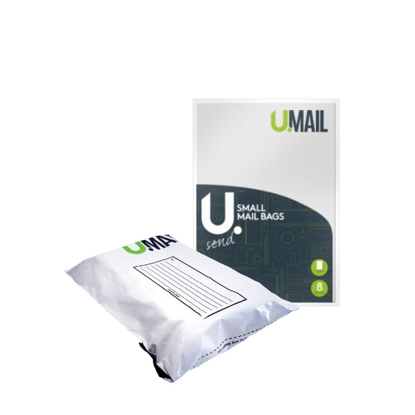 Pack of 8 Small 16x23cm Mail Bags