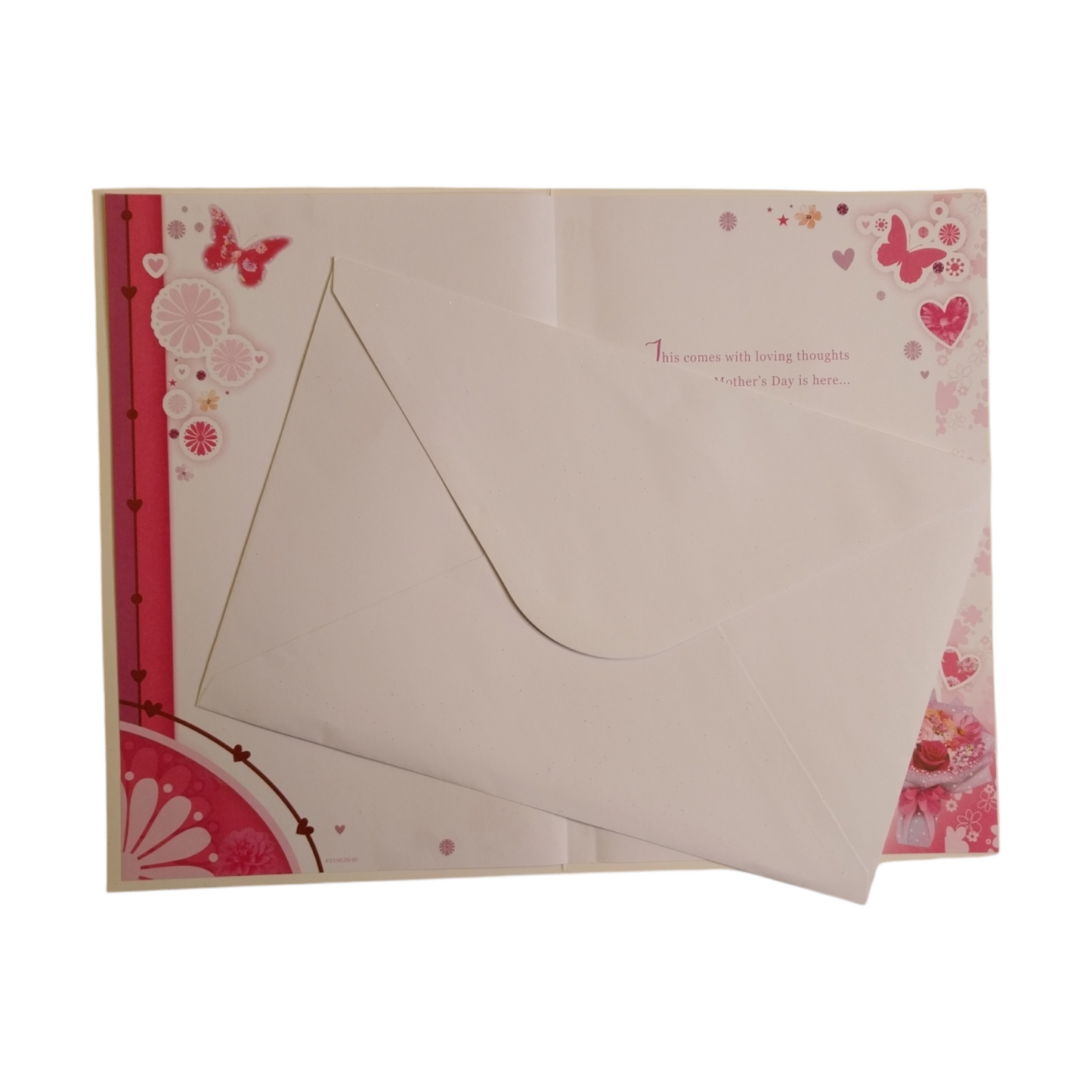 To My Wife Bouquet Of Pink Flowers Design Mother's Day Card