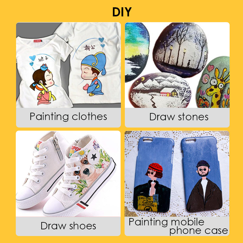 500ml Blue Poster Color Paint