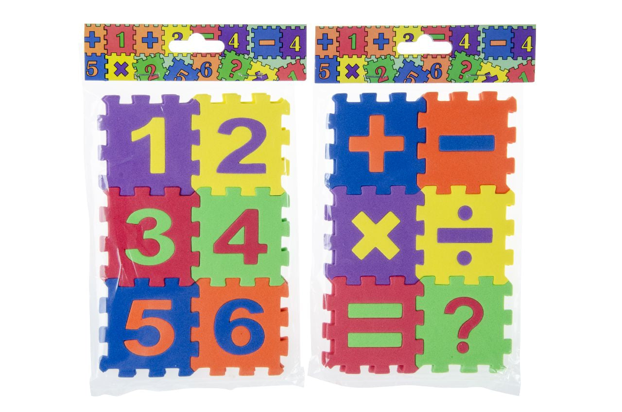 Pack of 2 Sheets Calculation Puzzle Game