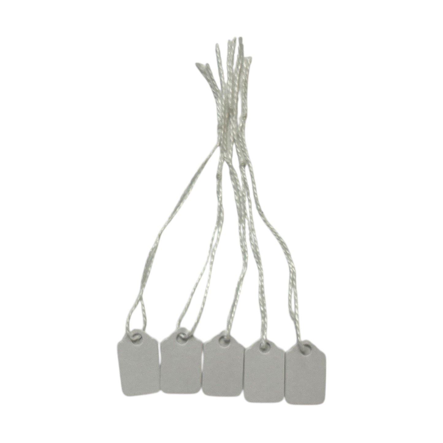 Box of 1000 White Merchandise Tags 24mm x 16mm