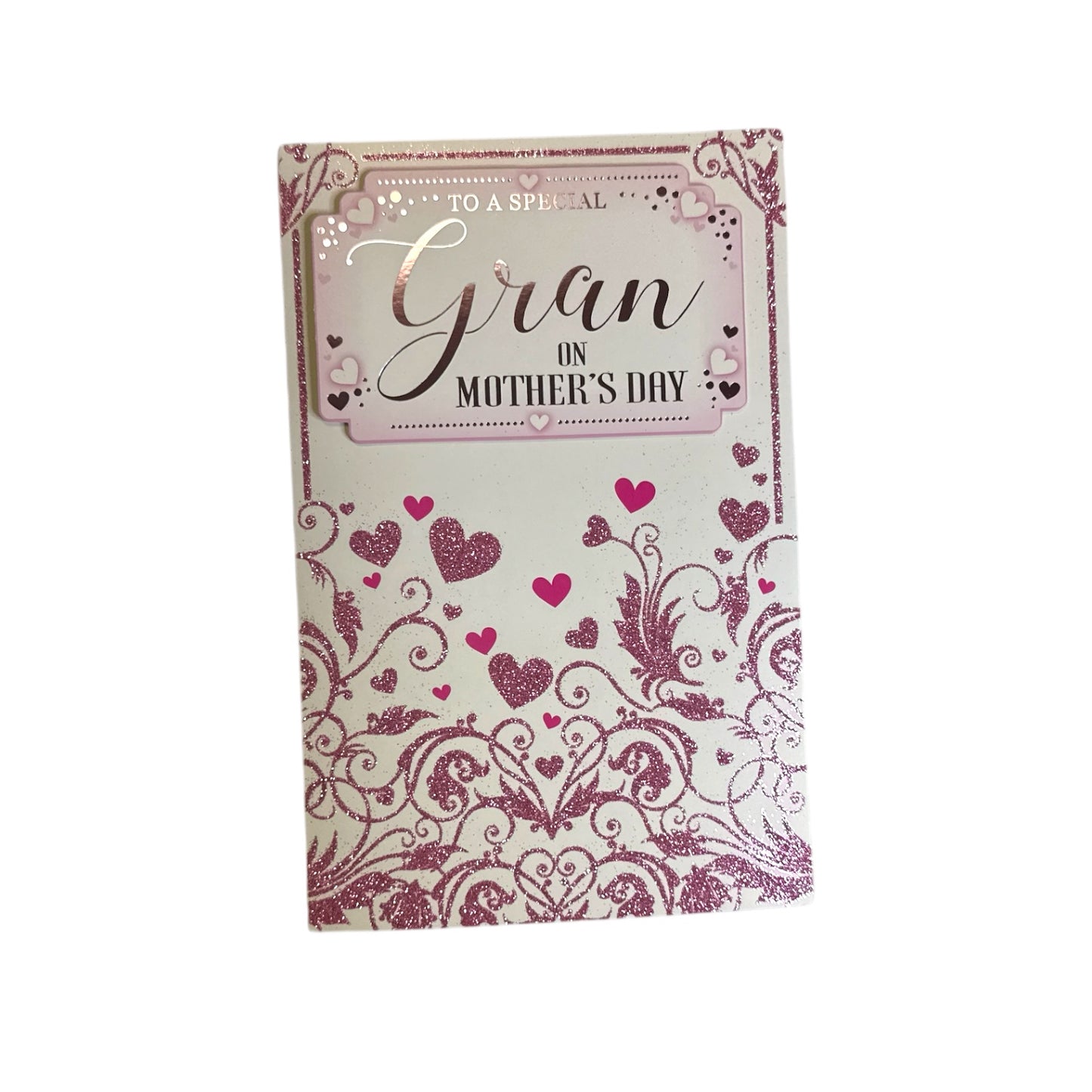 To A Special Gran Classic Mini Pink Hearts Design Mother's Day Boxed Card