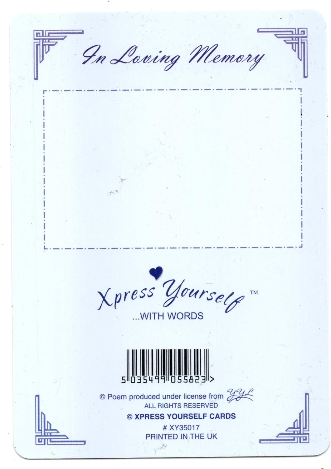 Grave Card In Loving Memory Of A Dear Gran