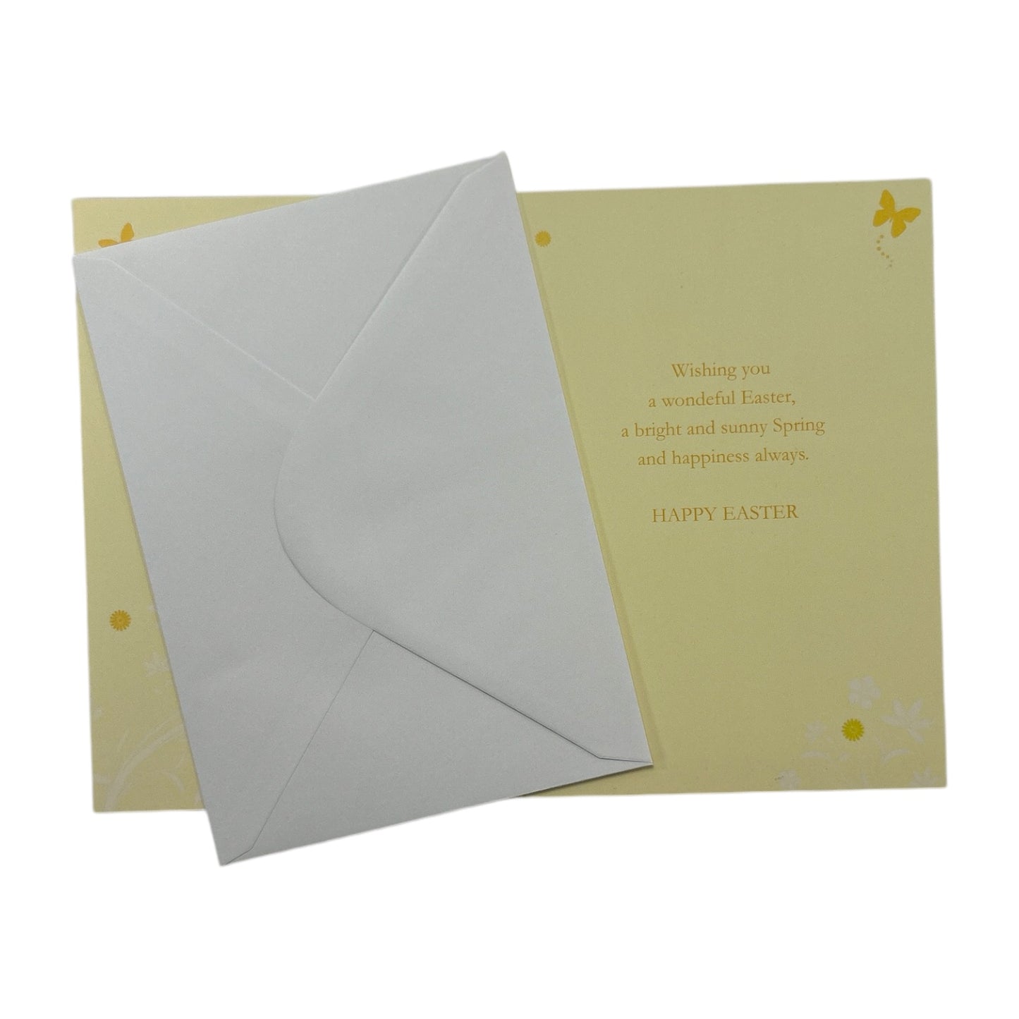 Special Friend Spring Daffodils and Butterflies Design Easter Card