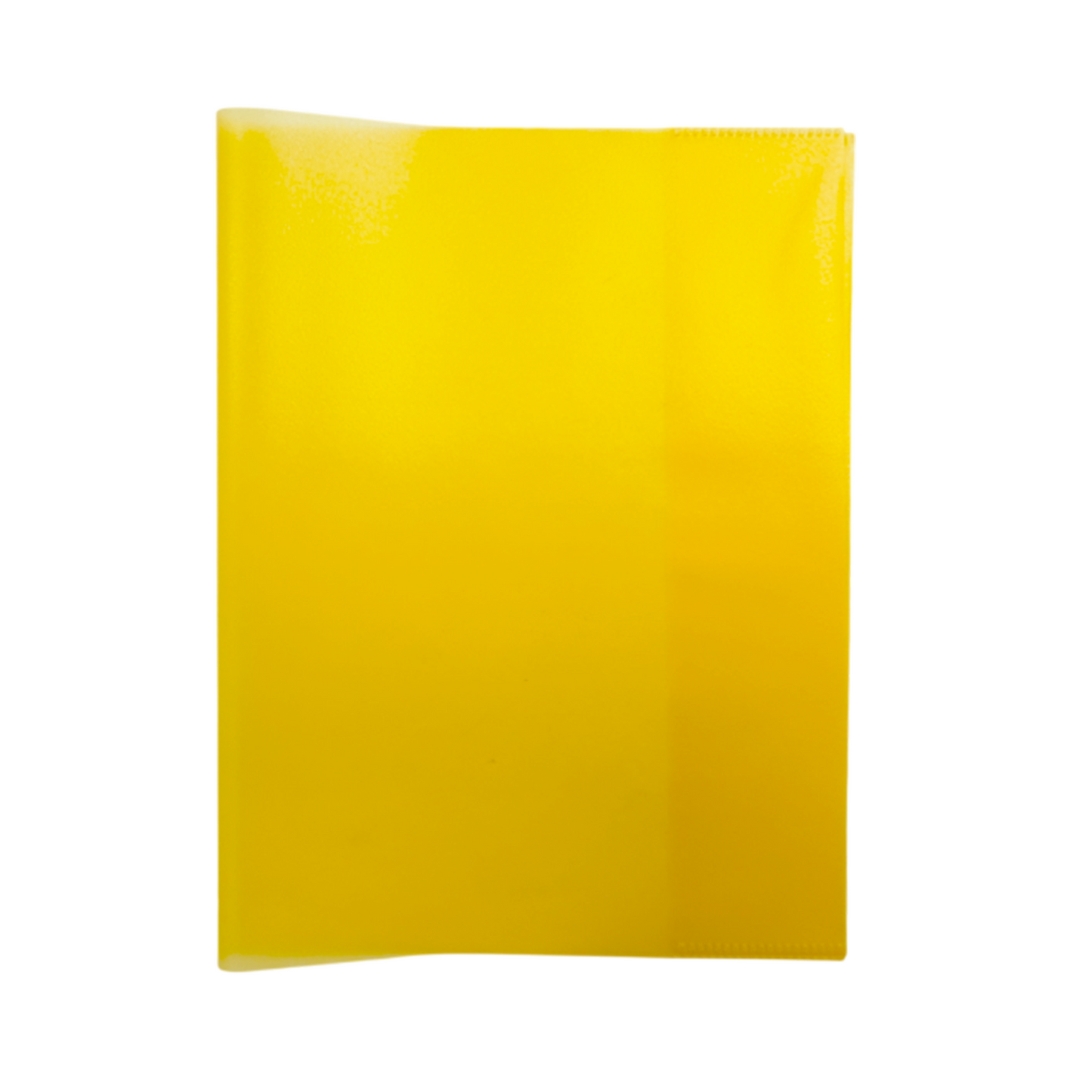Pack of 10 9x7" Frosted Yellow Exercise Book Covers