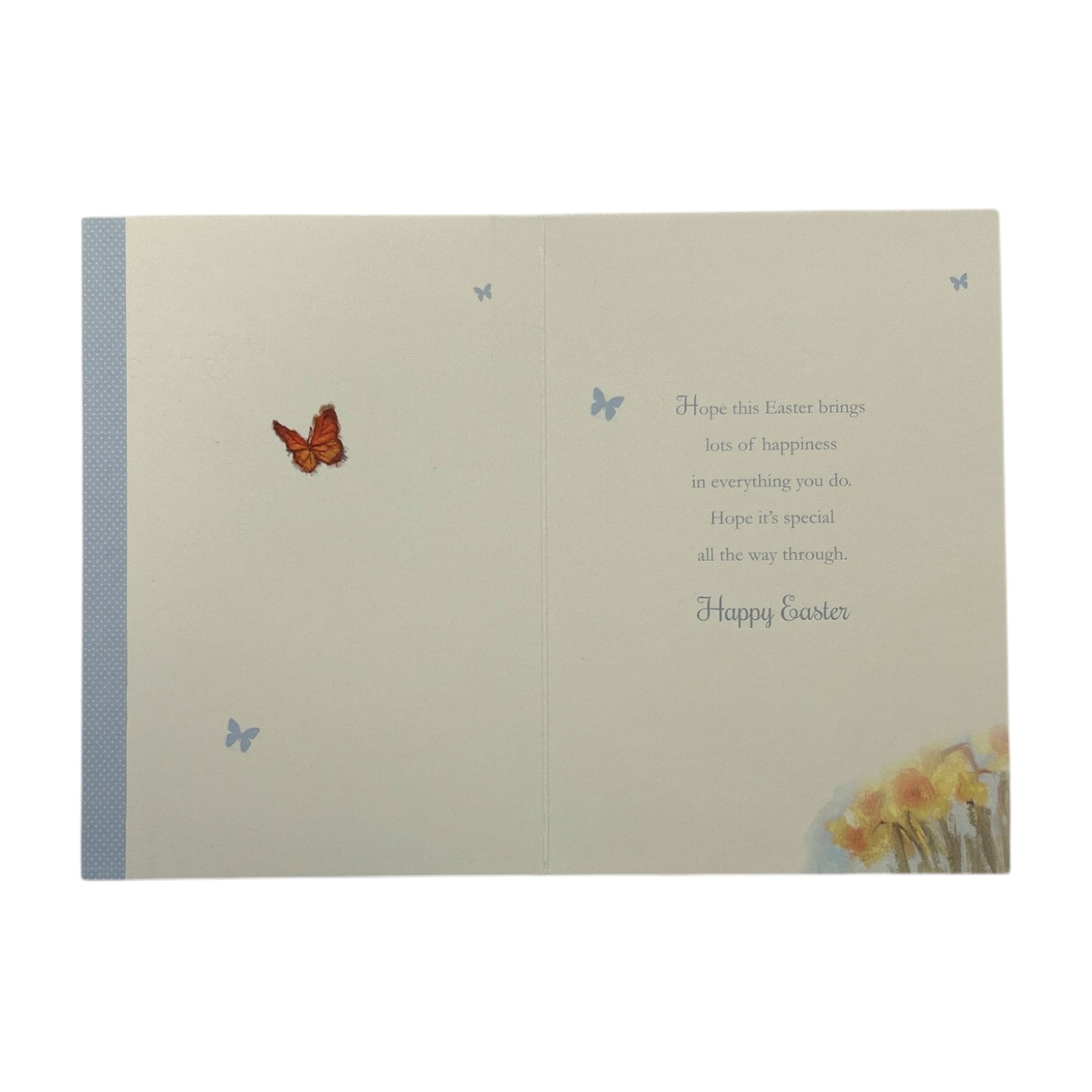 For You Goddaughter Cute Lamb Floral Design Easter Card