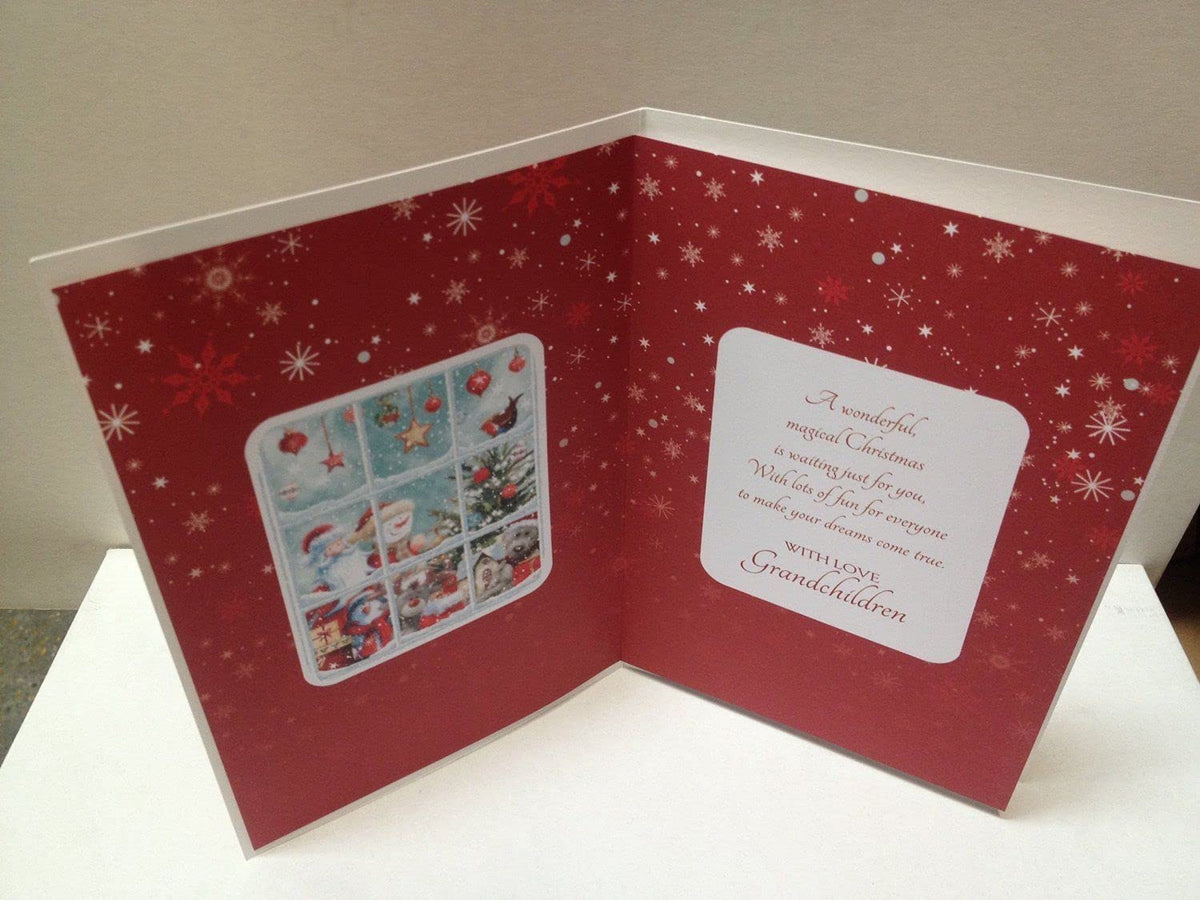 Grandchildren - Traditional Christmas Card