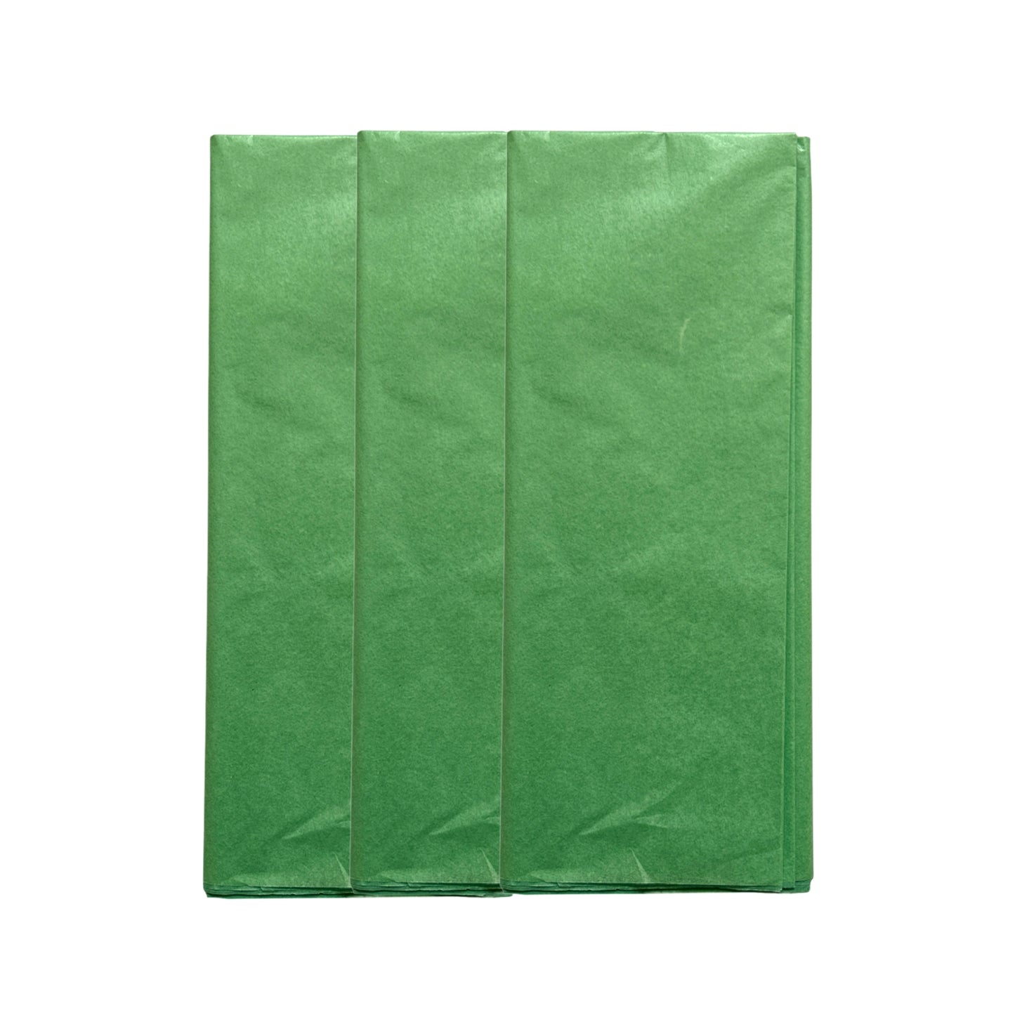Pack of 10 Light Green Acid Free 50 x 70cm Tissue Paper Sheets