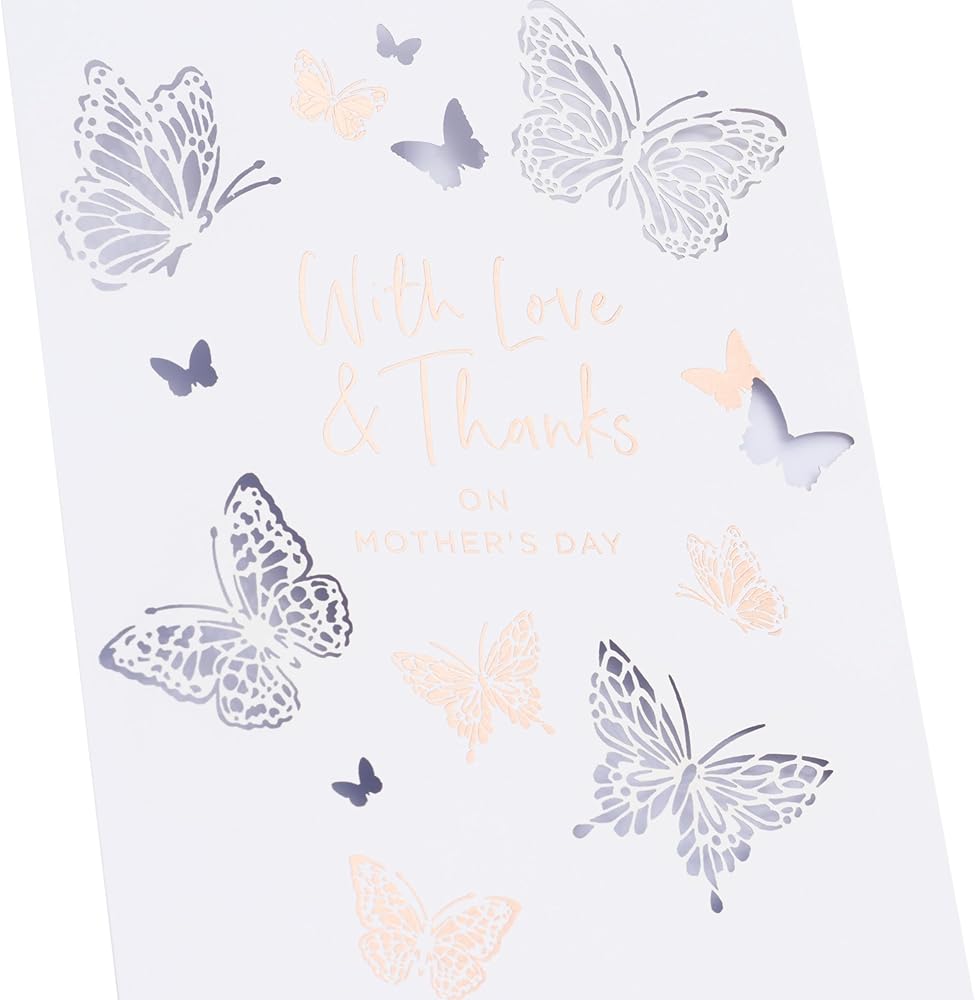 Butterflies Design Mother's Day Card