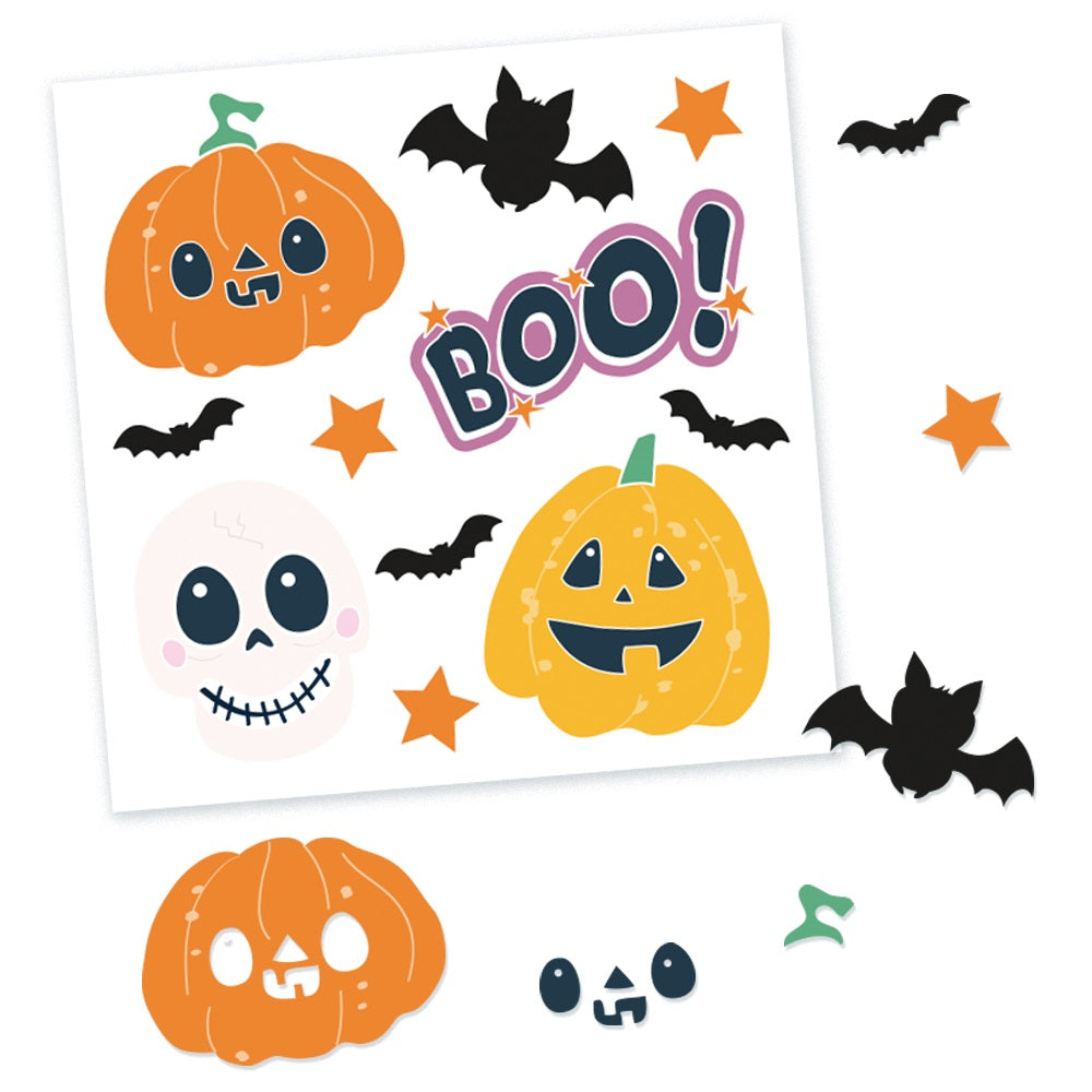 Halloween Decorative Gel Window Stickers