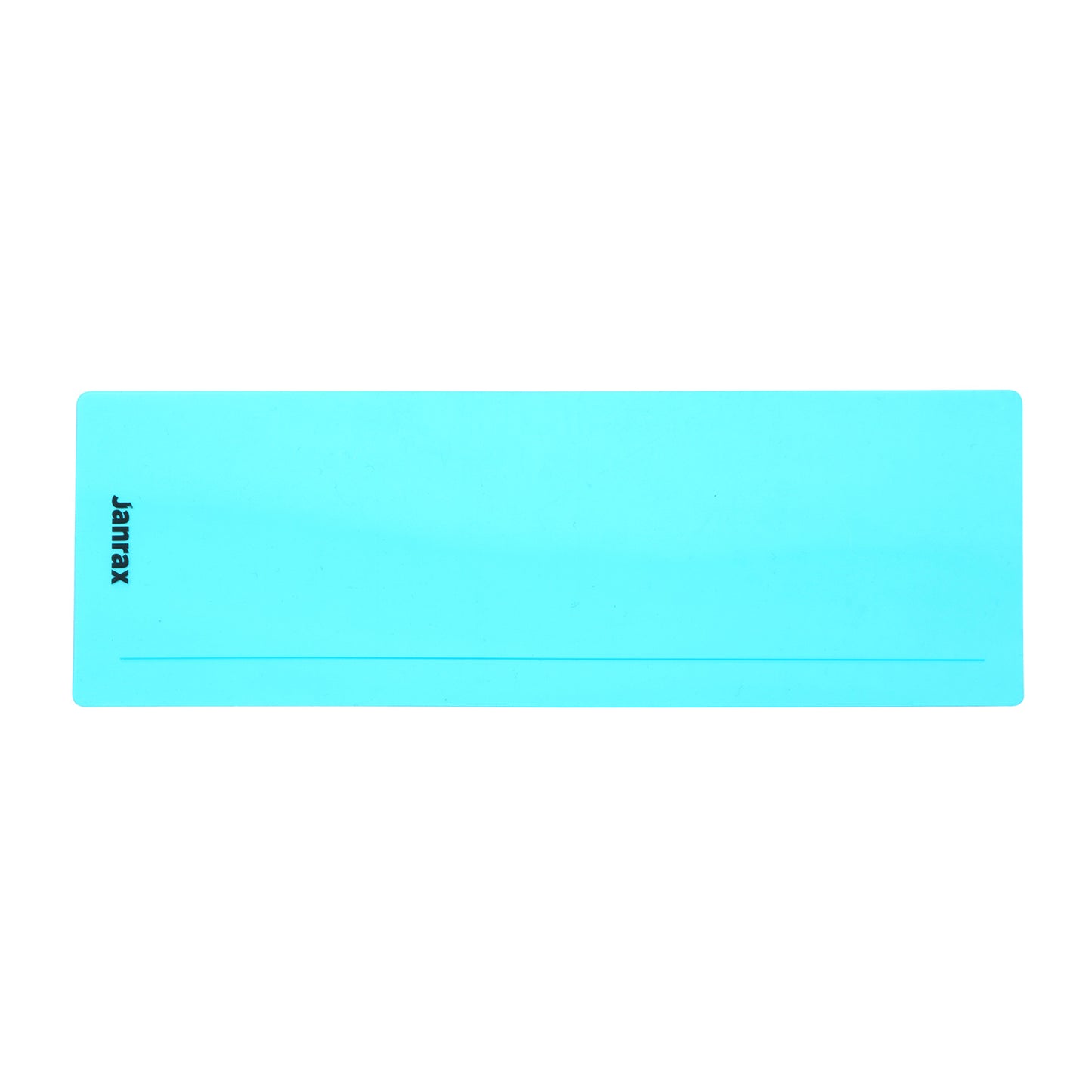 Pack of 8 Blue 210x80mm Dyslexia Overlay Reading Strips – PET Material, Rounded Corners
