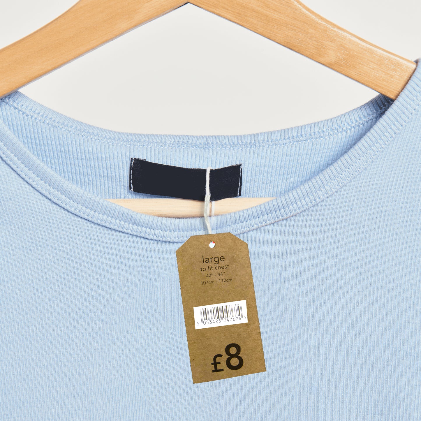 Pack of 600 Brown Buff Strung Tags 120mm x 60mm