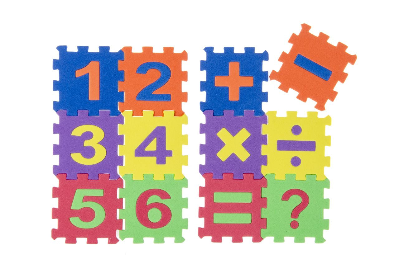 Pack of 2 Sheets Calculation Puzzle Game
