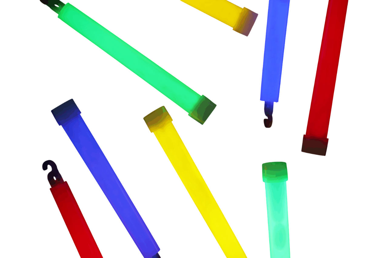 Glow Stick 15cm Red Includes Lanyard