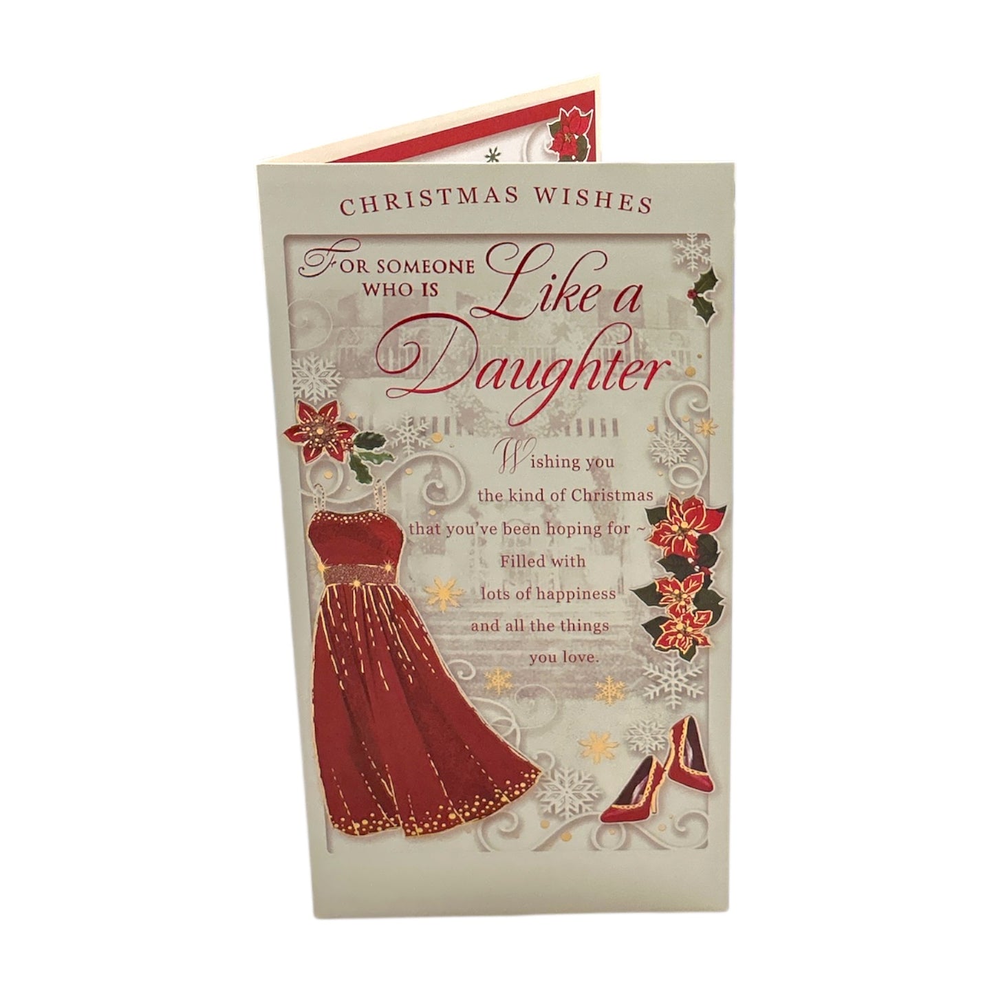 For Someone Who’s Like a Daughter Christmas Card