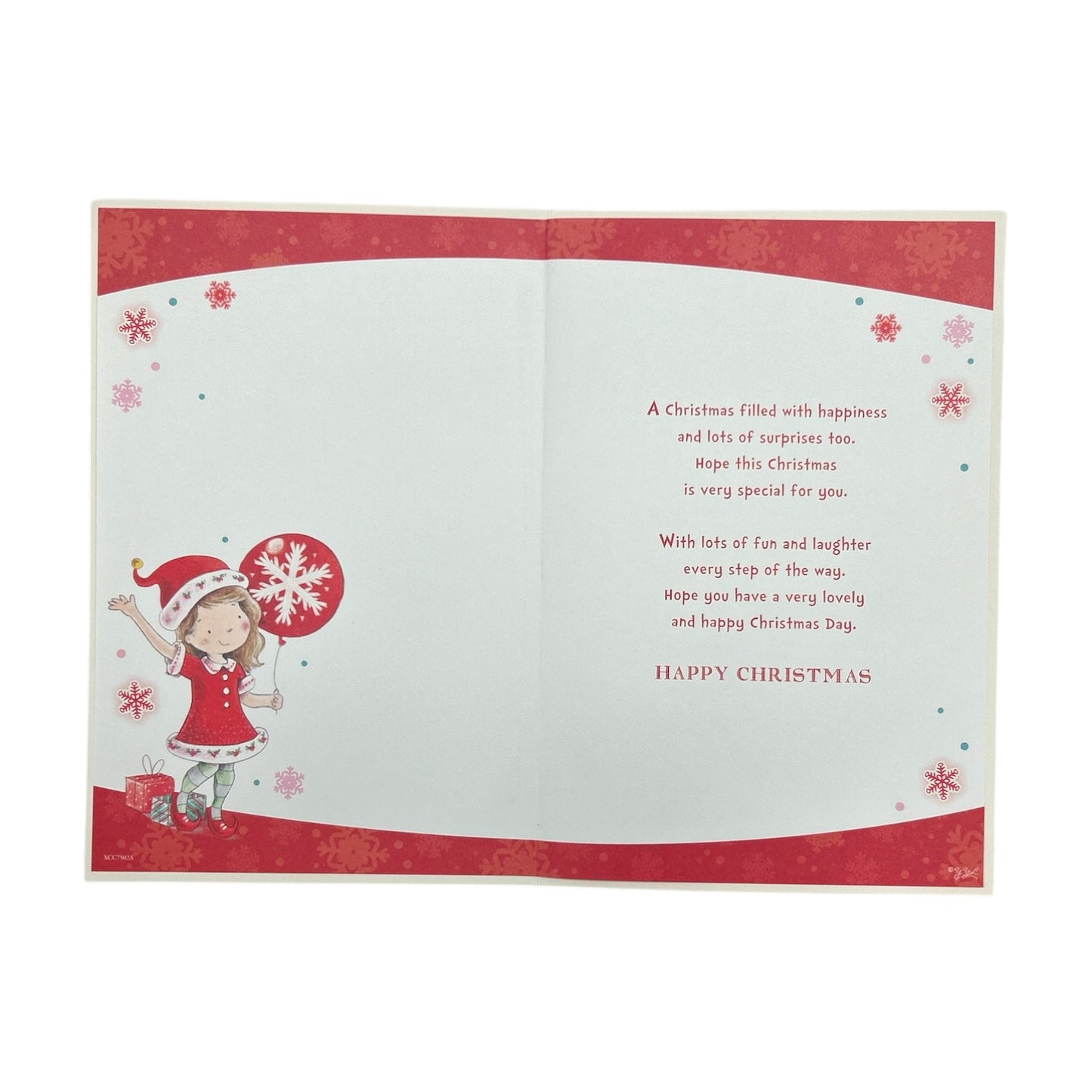 Especially For You Santa’s Little Helper Christmas Card With Badge
