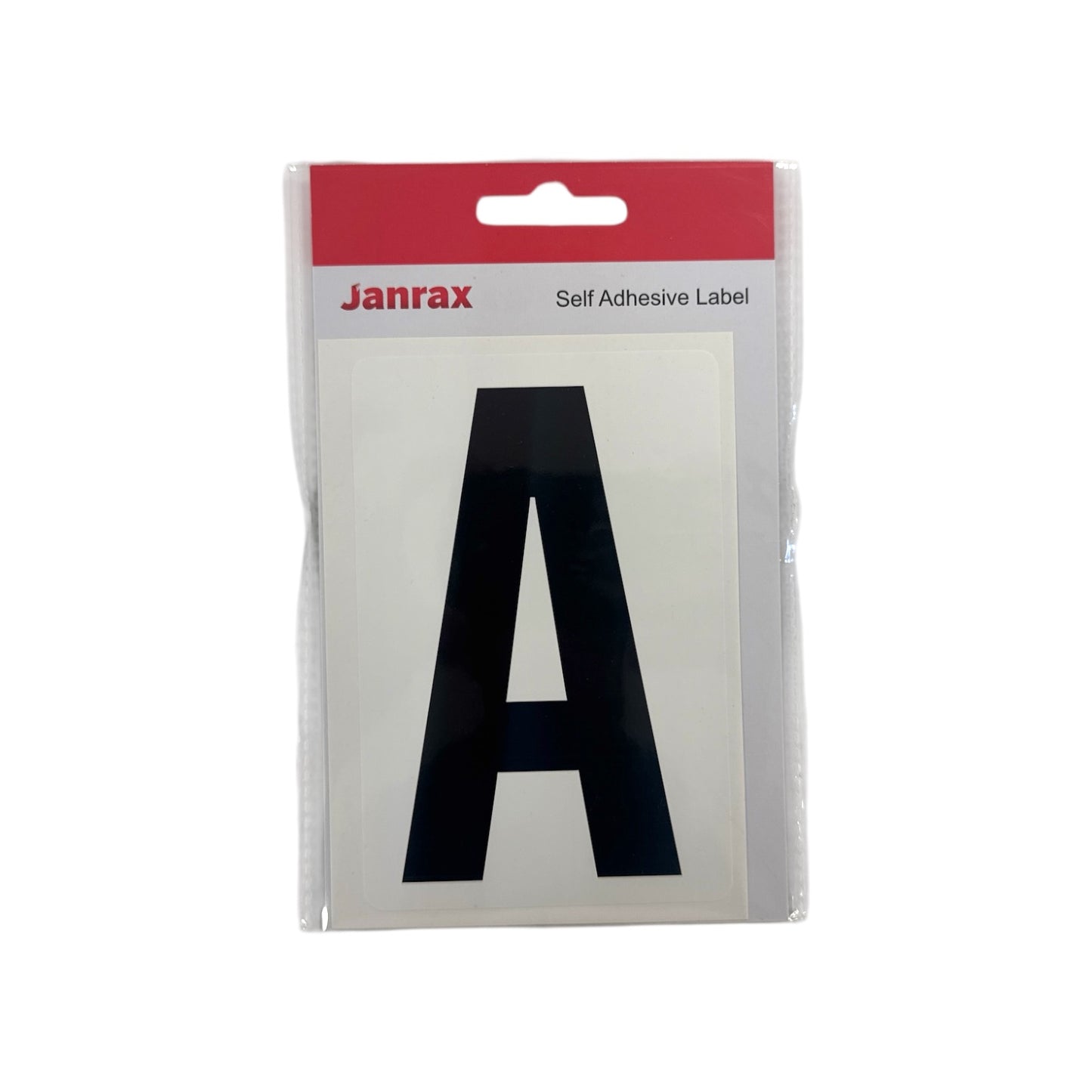 Waterproof Wheelie Bin Black Letter A Sticker