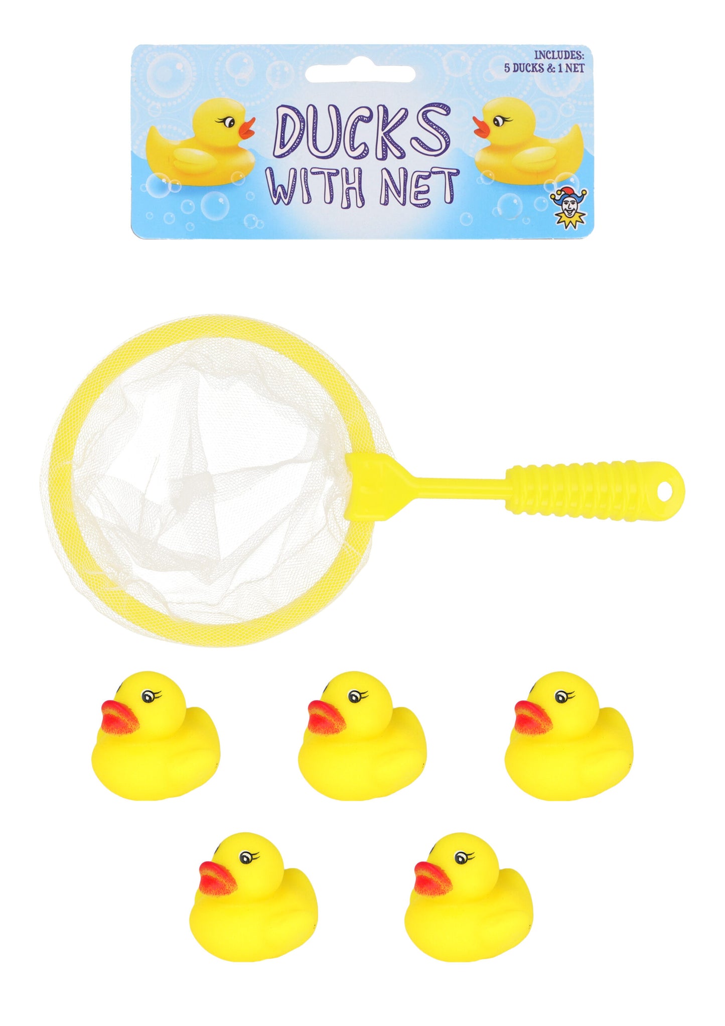 Pack of 5 Pieces Ducks with Net