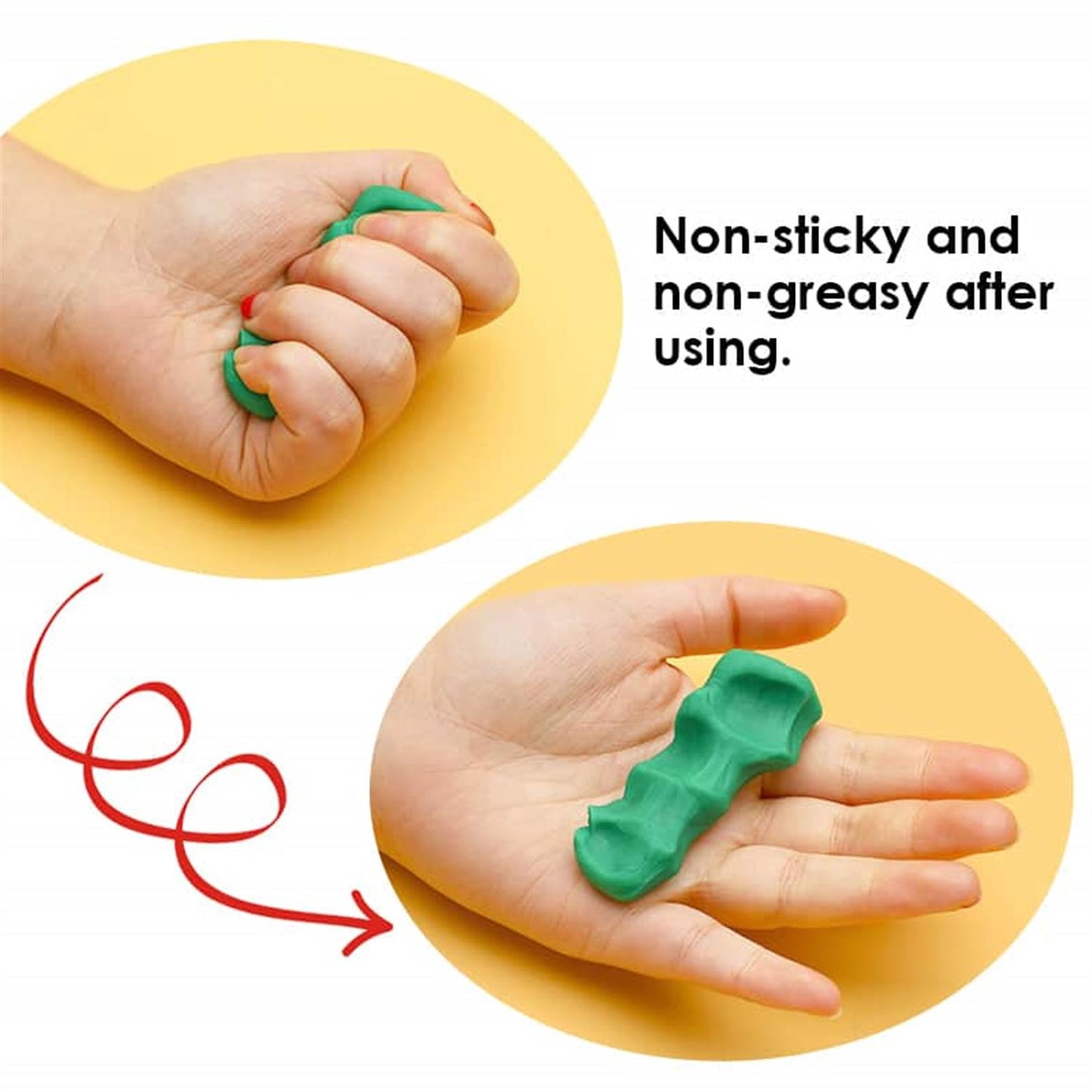 Pack of 9 Non-toxic Air Dry Polymer Plasticine Modelling Clay