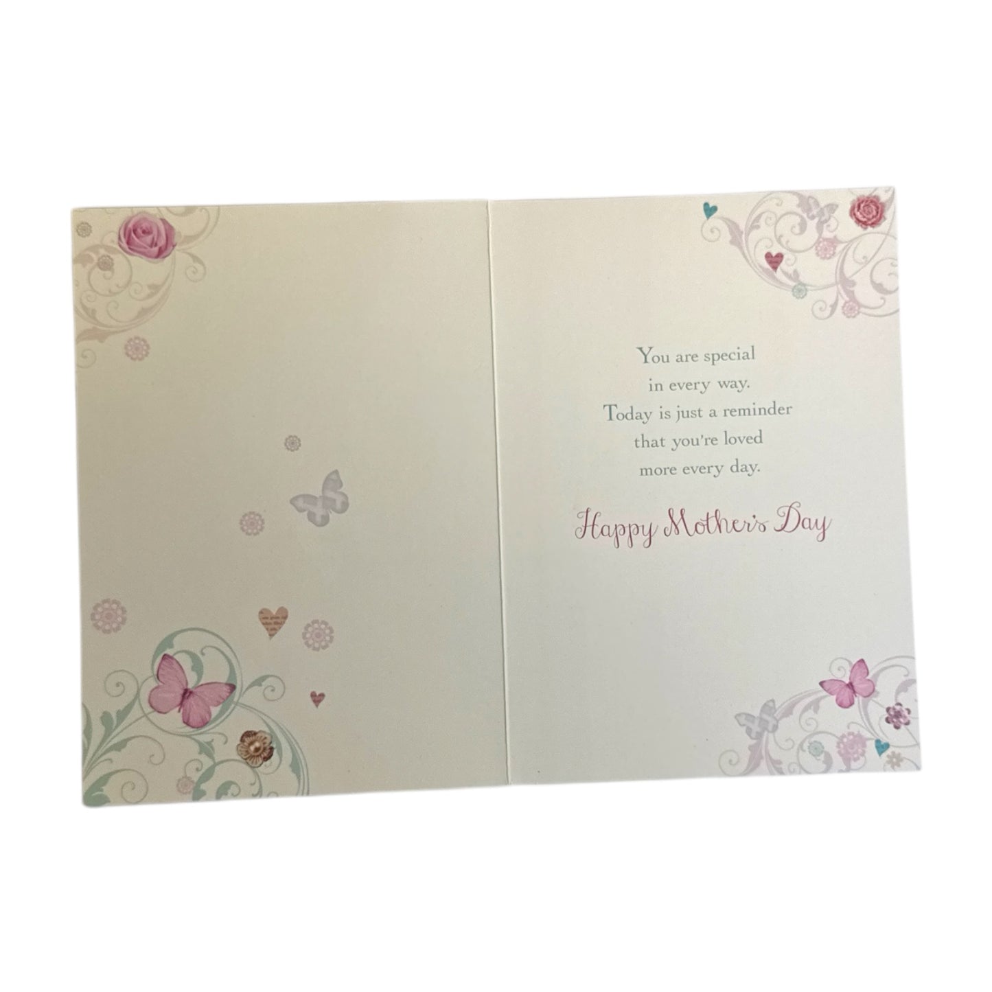 To My Wife Floral Shoes and Purse Design Mother's Day Card