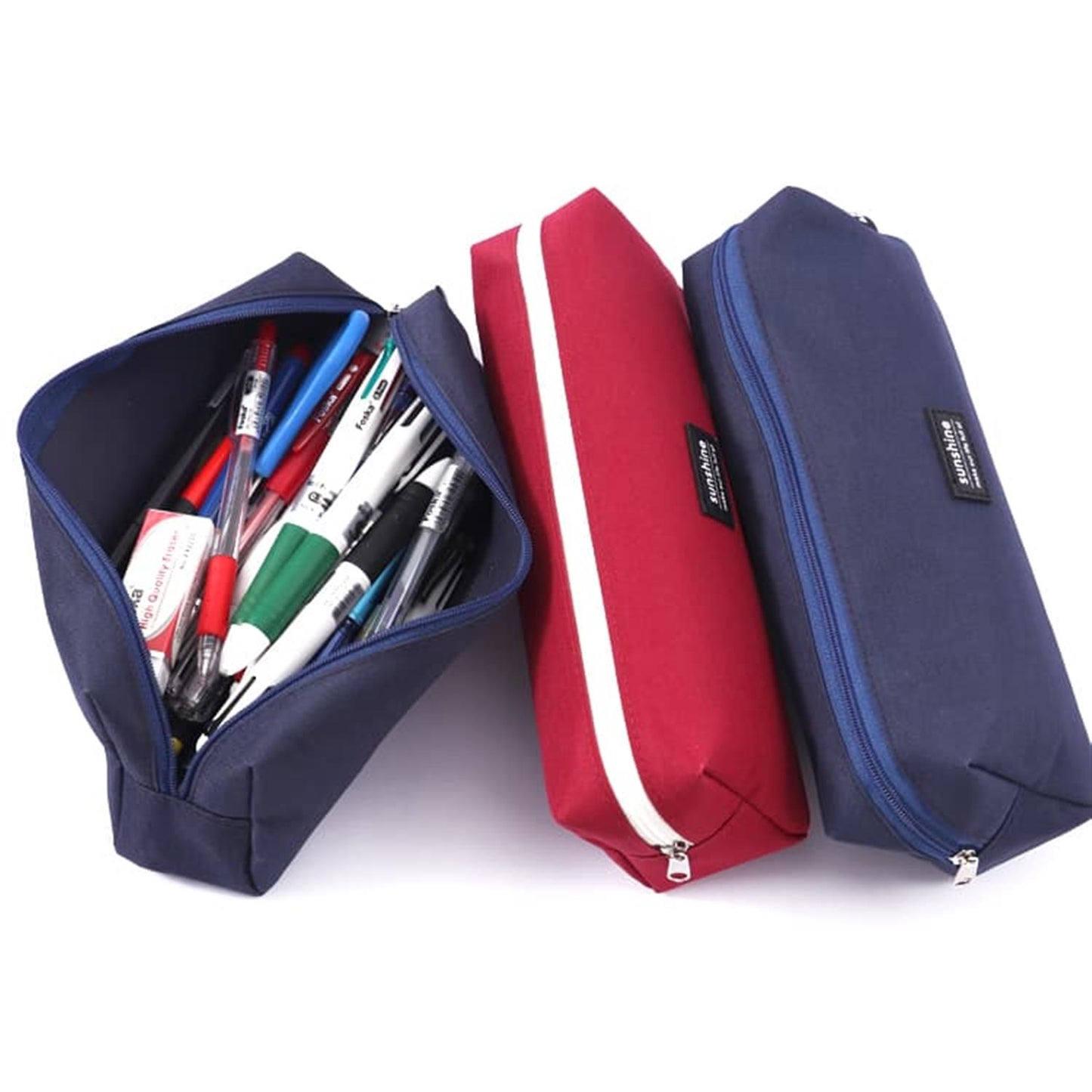 Single High Quality Polyester Pencil Case