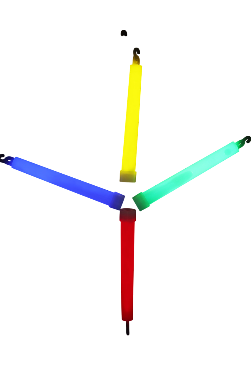 Glow Stick 15cm Red Includes Lanyard