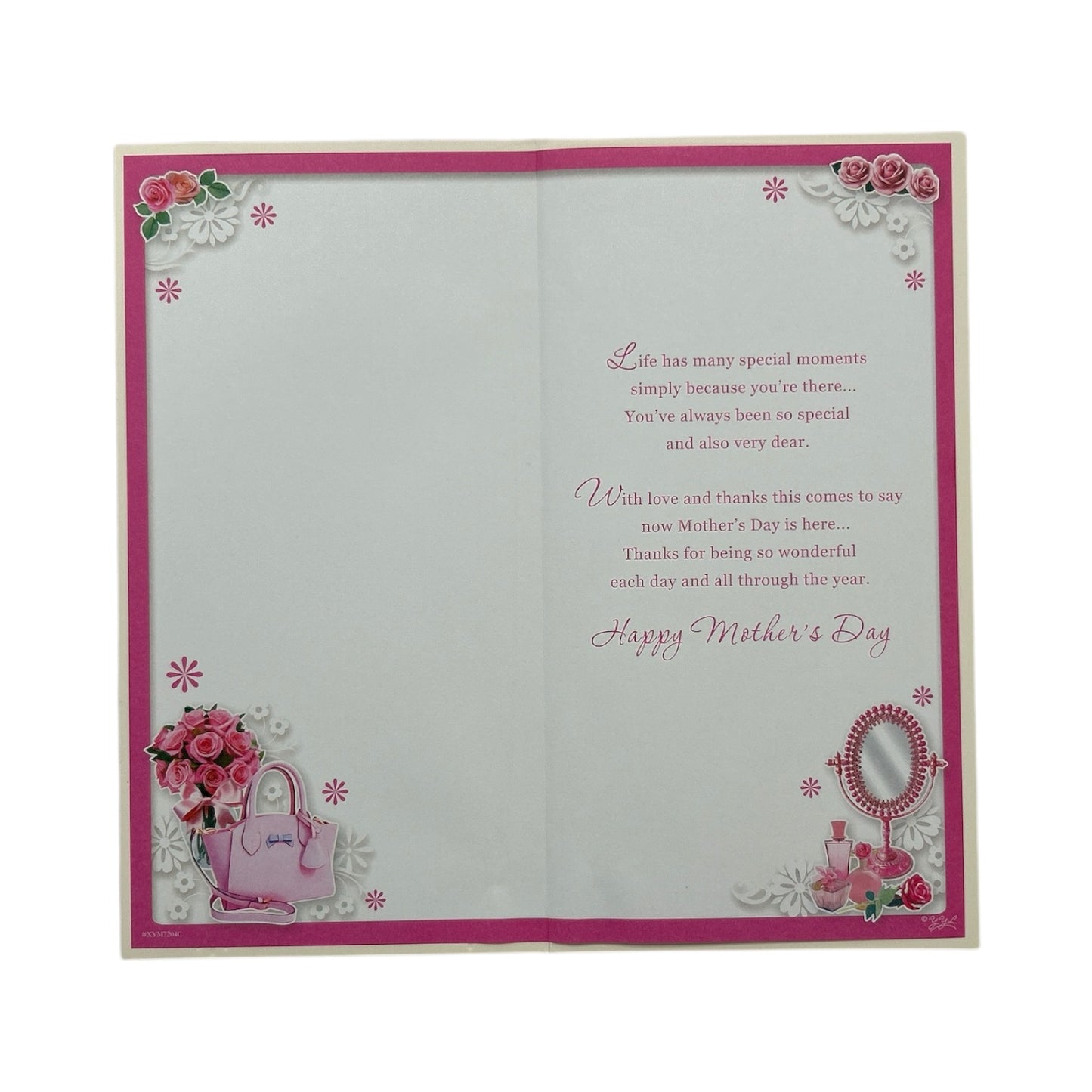 To A Special Godmother Mirror And Purse Design Mother's Day Card