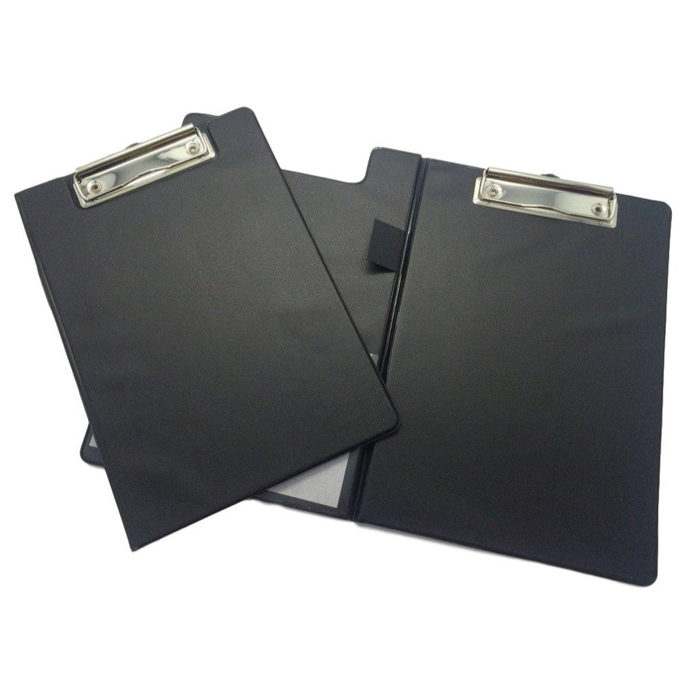 Black A5 Foldover Clipboard