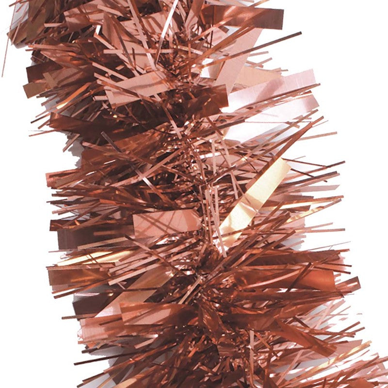 2m Christmas Chunky Tinsel - Copper