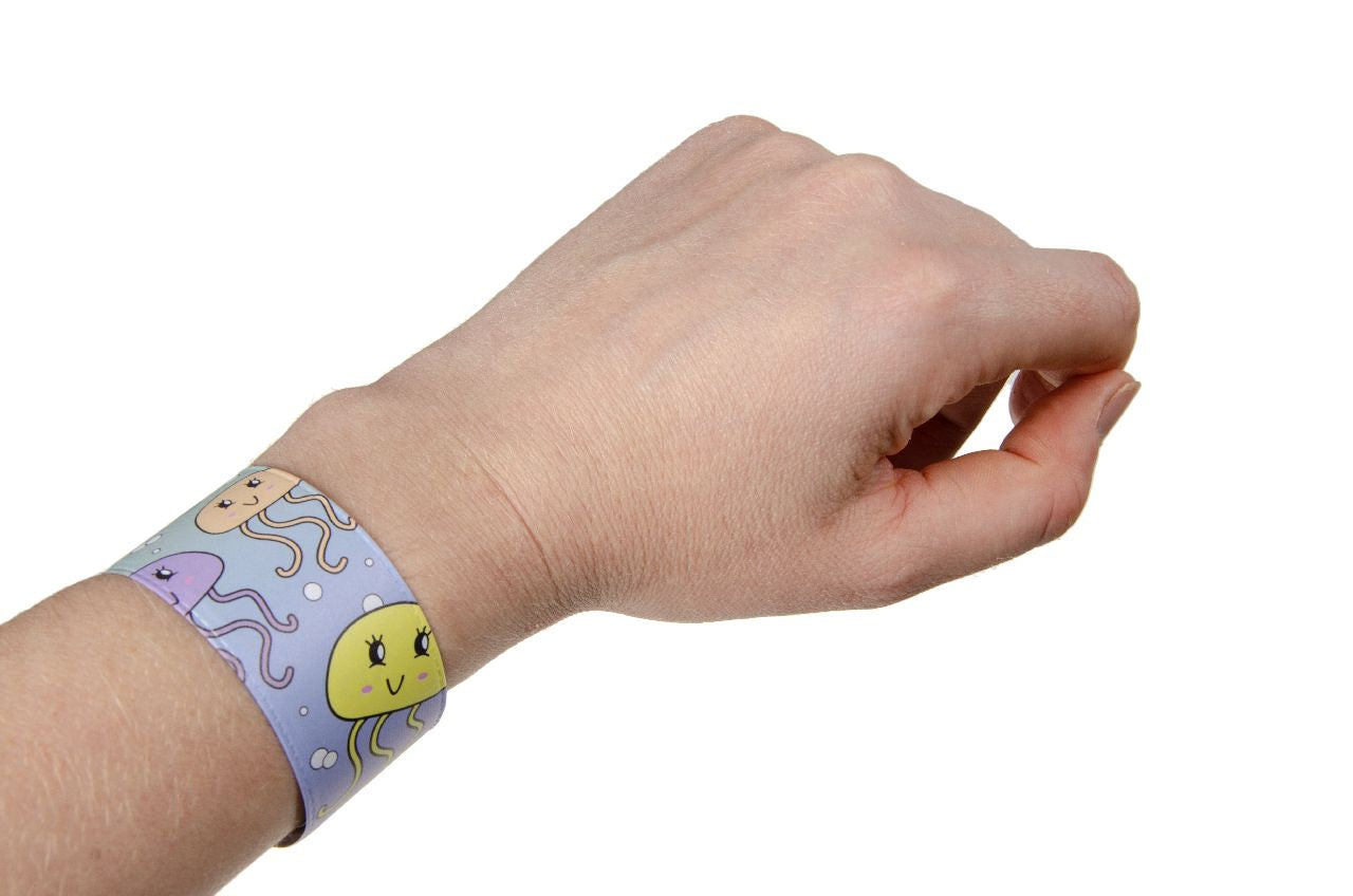 Pack of 12 Sea Animals Snap Bracelets