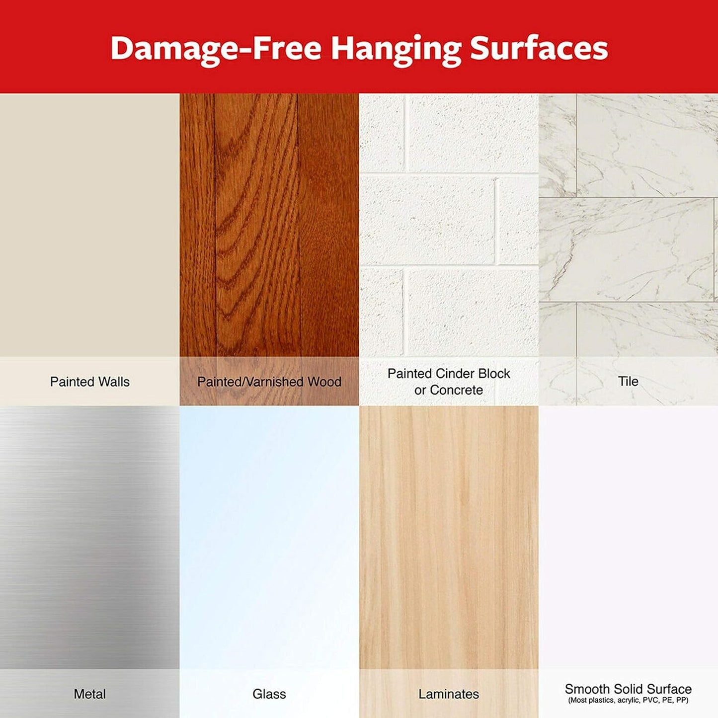 3M Command Adhesive Hook Large White with Two Adhesive Strips 17003